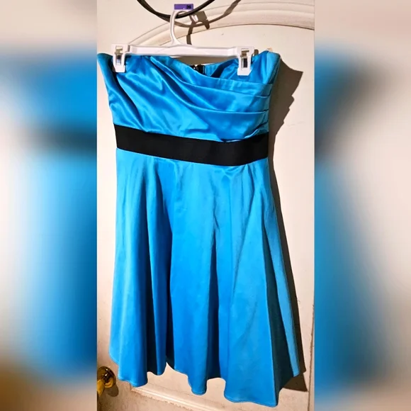 city studio blue dress 13